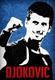 Novak Djokovic Tennis Champion Art Print Poster - 13x19