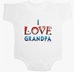 I Love Grandpa - Just for Kids Baby Onesie