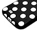 Fosmon Galaxy S4 Case DURA Series Slim-Fit Case Protective Skin Cover for Samsung Galaxy S4 IV / I9500 - Polka Dots (Black)
