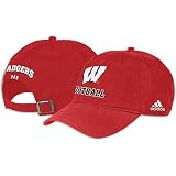 Wisconsin adidas Official Team Slouch Cap