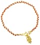 Kabbalah Red String Bracelet Gold Plated With Hamsa