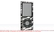 IPOD 4TH GENERATION BLACK AND SILVER ZEBRA CRYSTAL CASE COVER L