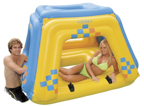 77" x 76" x 49" Floating Fortress Lounge