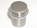 Top Knobs-Somerset Collection M342 Split Finish Knob in Brushed Satin Nickel and Polished Chrome