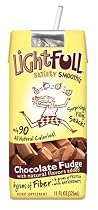 LightFull Smoothie, Chocolate Fudge, 11-Ounce Units (Pack of 12)