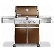 Weber 1712001 Summit E-420 Liquid Propane Gas Grill (Copper)