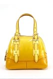 Maxx New York Bridle Patent Small Bowler - Yellow