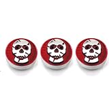 All Sales 4400SKR Red Skull Heater AC Knob Kit by All Sales