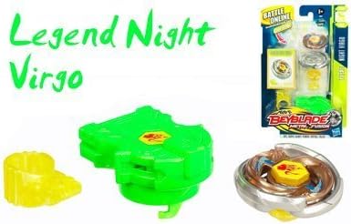 Beyblade Metal Fusion Battle Top, Legend Night Virgo, [DF145BS] BB22 by Hasbro