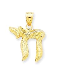 14k Gold Chai Pendant
