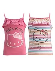 2 Pack Hello Kitty Pure Cotton Vest Tops