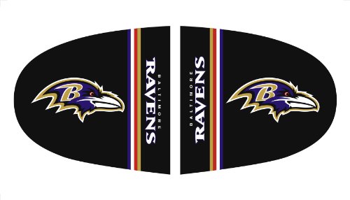Fan Mats 11977 NFL Large Baltimore Ravens Mirror Cover