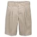 Boys' Uniform Pleated Shorts - Khaki