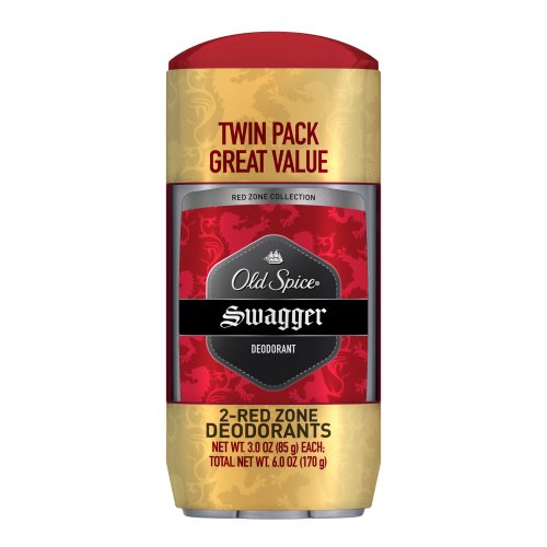 Old Spice Red Zone Collection Swagger Scent Men's Deodorant Twin Pack 6 Oz