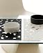 Chilewich Pressed Vinyl "Dots" Placemat Collection Black