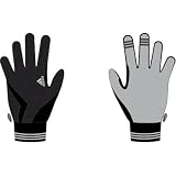 Adidas 2008/09 Response ClimaProof Wind Full Finger Winter Cycling Gloves - Black - 793578