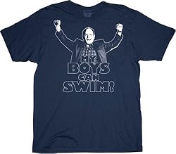 Seinfeld George My Boys Can Swim Navy T-shirt Tee