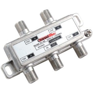 Channel Plus 2514 Dc/Ir Passing Splitter/Combiner (4 Way) (Satellite Accessories )