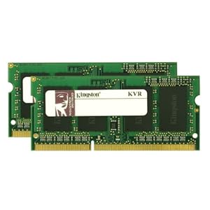  Kingston ValueRAM 8GB 1333MHz DDR3 Non-ECC CL9 SODIMM (Kit of 2) Notebook Memory 