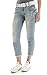 WallFlower Juniors Luscious Curvy Cropped Destructed Skinny Jeans