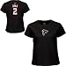Reebok Atlanta Falcons Matt Ryan Women's Name & Number T-Shirt-Size: Extra Large