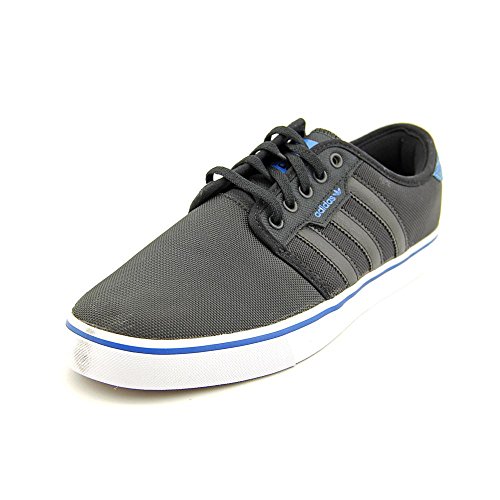Adidas Seeley (Black/Black/Bluebird) Men's Skate Shoes