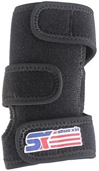 MM Medical Carpal Tunnel Wrist Brace Support Sprain Forearm Splint Band Stra -Black -Left - 1 PCS , Black , L