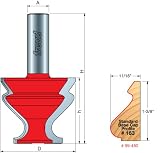 Freud 99-480 Base Cap Router Bit 1/2 inch Shank Matches Industry Standard Profile #163
