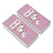I Ruff Love You Dog Funny Humor Eraser Set of 2