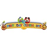 Mickey Mouse 'Playtime' Happy Birthday Banner (1ct)