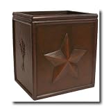 Country Treasures Waste Paper Basket by Blonder Home Accents