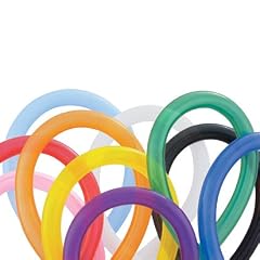100 Modellierballons 260Q, Qualatex, TRADITIONAL MIX