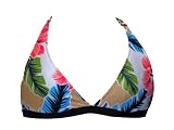 Nautica Bright Tropical Halter Swimsuit-top 12