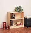 Two Shelf Bookcase in Maple Finish By Mylex Furniture