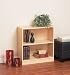 Two Shelf Bookcase in Maple Finish By Mylex Furniture