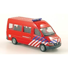 Mercedes Sprinter, Brandweer (NL), Model Car, Ready-made, Herpa 1:87