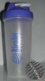 Blender Bottle by Sundesa, Hand Blender, Sports Bottle, Blue, 28 oz.