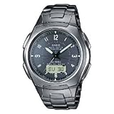 Casio WVA-430DU-1AVER Tough Wave Ceptor Radio controlled Solar power Combi Watch