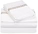 Pinzon 400-Thread-Count Hotel Stitch Sheet Set - King, Taupe Stripes