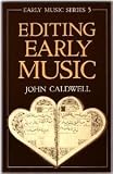 Editing early music