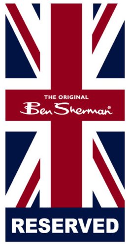 Childrens Toyshop  Kitchen & Housewares : ZAP BEN SHERMAN UNION JACK PRINTED TOWEL