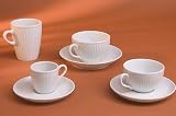 Pillivuyt 114227 Plisse Mug - 9 oz.