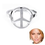 Becki Newton Peace Sterling Silver Ring