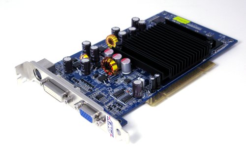 PNY VCG62256PEB GeForce 6200 256MB VGA + DVI + S-Video Outputs PCI Graphics Card - Retail On Sale