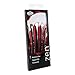 Royal & Langnickel, Zen Series 83, Set of 5 Brushes, Standard Handle, Synthetic Filament, Natural Hair, Stiff Scrubber 2, 8, 14, Scrubber 6, 10, RZEN-SET835
