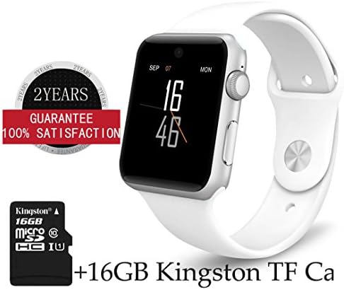 DM09 Bluetooth Smart Watch 2.5D ARC HD Screen Support SIM Card Wearable Devices Smartphone Fitness Tracker For IOS Android - White