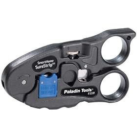 Paladin Tools 1119 Combo UTP and Coax SureStrip Cutter Stripper