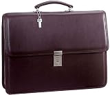 Review Jack Georges  / Jack Georges Platinum Single Gusset Flap Briefcase Leather Business Cases