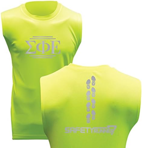 Sigma Phi Epsilon SafetyRunner Men's Performance Sleeveless Jersey (large)