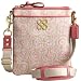 Coach Audrey Op Art Swirl Swingpack Crossbody Messenger Bag Purse 45772 Pink
